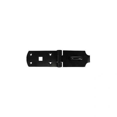 Image of Timco BHS8BBTaurus Secure Bolt On Hasp &amp; Staple Heavy Duty Black 8&quot;
