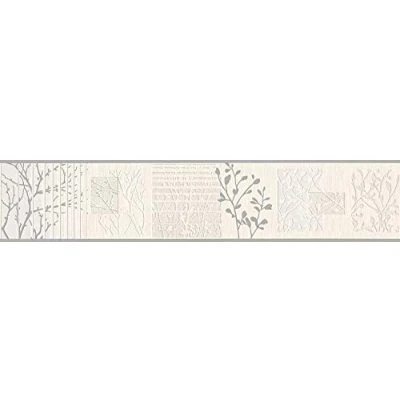 Image of A.S. Création Only Borders 344212 3442 12 Self Adhesive Border 5.00 m x 0.13 Beige Grey Metallic Made in Germany