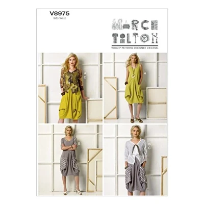 Image of Vogue Patterns V8975 ZZ Large/Extra Large/XXL Misses Dress and Jacket