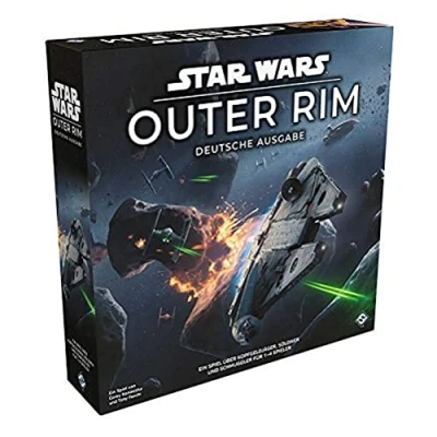 Image of Asmodee Star Wars: Outer Rim, Strategy Game, Expert German