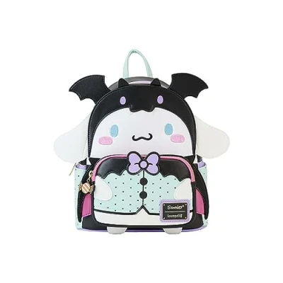 Image of Loungefly Sanrio Cinnamoroll Halloween Double Strap Shoulder Bag, Multi