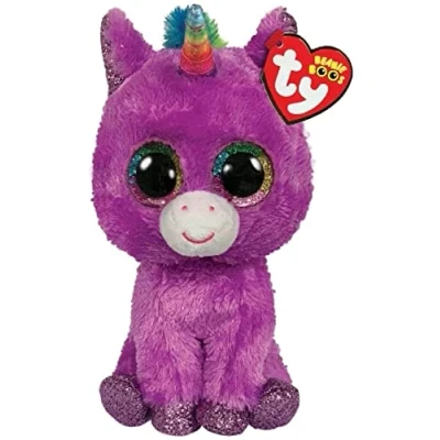 Image of TY ROSETTE UNICORN BEANIE BOOS
