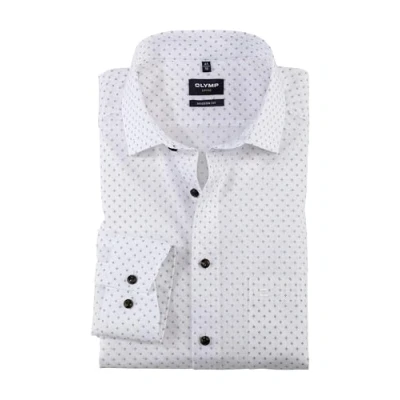 Image of Olymp Luxor Shirt Print White size 39