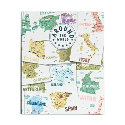 Image of Grupo Erik Around The World Photo Album 8x5 13x20 cm Family 96 Pockets Friend Gifts Travel Albums photos Slip In