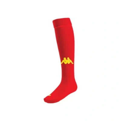 Image of Kappa penao PPK 3 Socks for Men, Red/Yellow