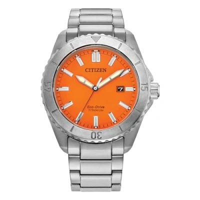 Image of Citizen Men&#039;s Analog Analogue Watch with Titanium Strap AW1840 50X