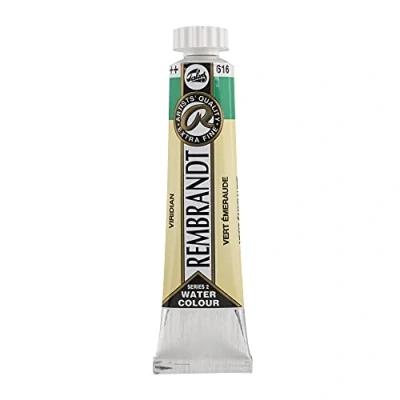 Image of Rembrandt Watercolour Tube 20 ml Viridian 616