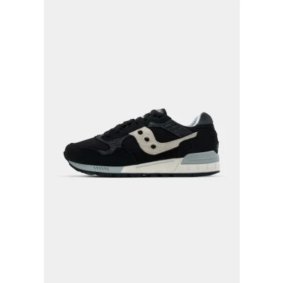Image of Saucony Shadow 5000 Trainers, Men&#039;s, Size: 9, Black Leather and textile