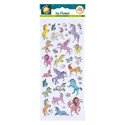 Image of Craft Planet Stickers, Assorted, Unicorn