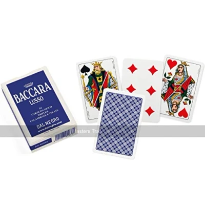 Image of Dal Negro Baccarat Playing Cards (No indexes, Blue back) 2 Decks