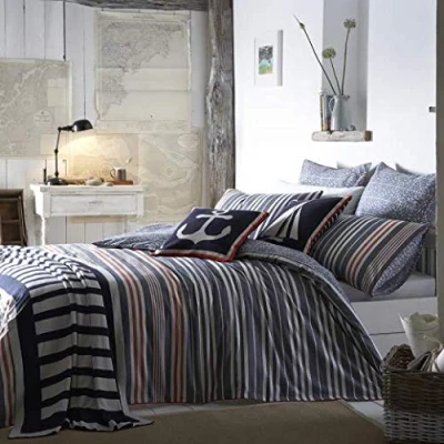 Image of Seasalt Ashore Stripe Double Duvet Cover