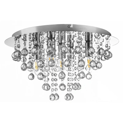 Image of NOWA GmbH Glamorous ceiling light Linden, 5 bulb