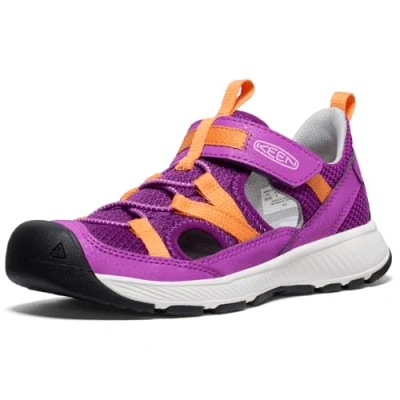 Image of Keen Motozoa Children Unisex Walking sandals for kids, Size: 12k, Purple Textile/synthetics