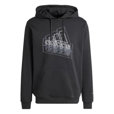 Image of adidas Men&#039;s TECH GRAPHIC HOODIE, BLACK, M