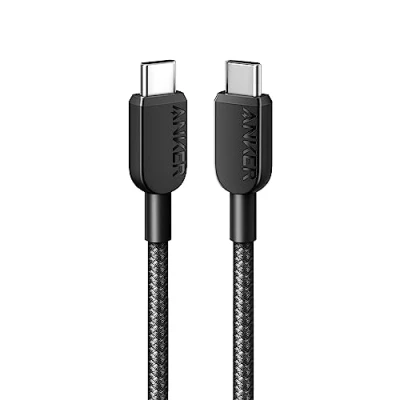 Image of Anker USB C to Charger Cable (3 ft / 0.9 m), 60W 2.0 Type Cable, Fast Charging Power for iPhone 16/15 Series, Galaxy S22, iPad Pro 2021, Mini 6, Air 4, MacBook 2020 and More