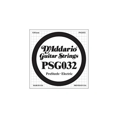 Image of D&#039;Addario PSG032 0.032 ProSteels Single String for Electric Guitar