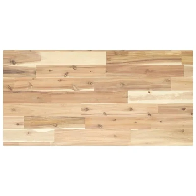 Image of vidaXL Floating Shelf 100x40x2 cm Untreated Solid Wood Acacia