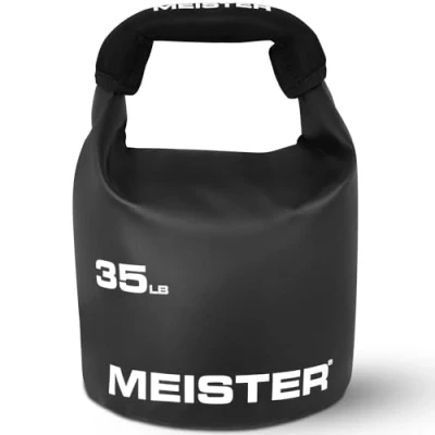 Image of Meister BEAST Portable Sand Kettlebell Soft Sandbag Weight 35lb / 15.9kg Black