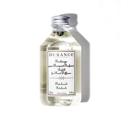Image of DURANCE Patchouli Reed Diffuser Refill 250ml Aromatherapy Scented Oil For Diffusers Fresh &amp; Long Lasting Fragrance