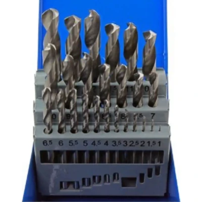 Image of US PRO 25pc HSS Metal Drill Bit Set Metric 1mm to 13mm with Case 2642