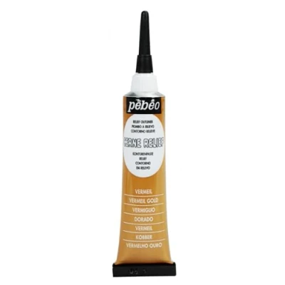 Image of PEBEO INC CERNE Relief VERMEILGLD, Vermeil Gold, 20 ml (Pack of 1)