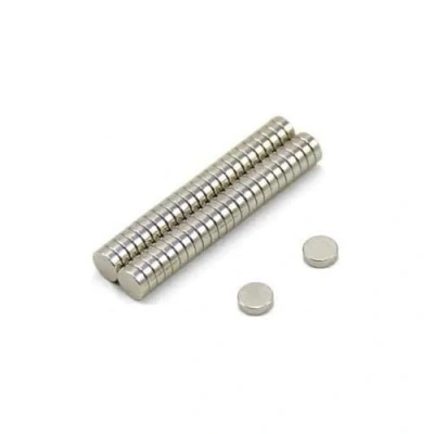 Image of N42 Neodymium Magnet for Craft and Model Making Projects Packaging 5mm dia x 1.5mm thick Pack of 50