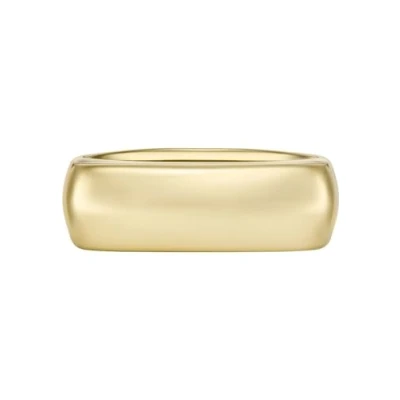 Image of Fossil Ring Gold coloured, Women&#039;s, Size: J, coloured