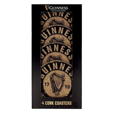 Image of Guinness Cork Coasters (Pack of 4)