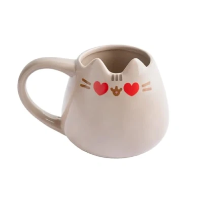 Image of Grupo Erik Pusheen Cat Mug 420 ml 14.2 oz Coffee Mug, Tea Cool Gifts Gifts, Cup, for Women, Lovers Women