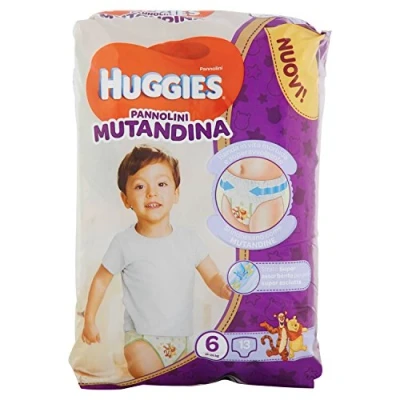 Image of Huggies Ultra Comfort Nappies Size 6 (15 25 kg), Breathable Panties, Disney Design, Pack of 52, 52