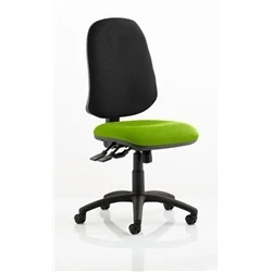Image of Eclipse Plus XL Lever Task Operator Chair Bespoke Colour Seat Myrrh Green