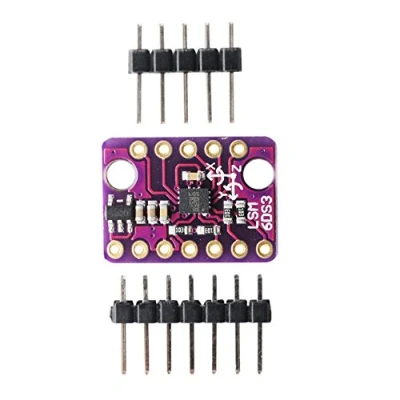 Image of GAOHOU LSM6DS3 SPI/I2C Accelerometer Gyroscope Breakout Board temperature sensor