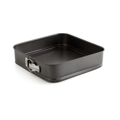 Image of Quid Sweet Grey Square Springform Oven,Black,28 m