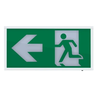 Image of Phoebe Krios LED Emergency Wall Box Legend Arrow Left