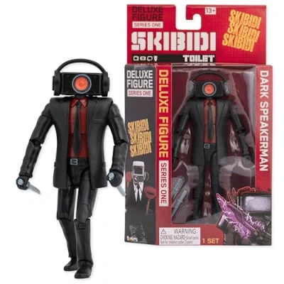 Image of SKIBIDI Toilet Deluxe Figure Speakerman, Collectible Figures, Officially Licensed Merch