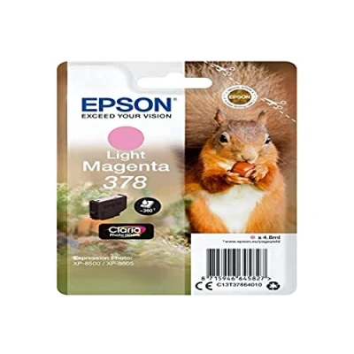 Image of Epson 378 Light Magenta Squirrel Genuine, Claria Photo HD Ink Cartridge