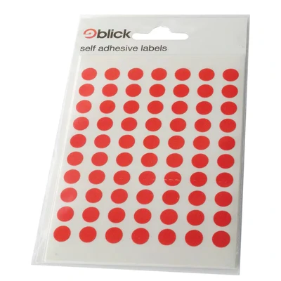 Image of Blick RS00325 8mm Label Bag Red