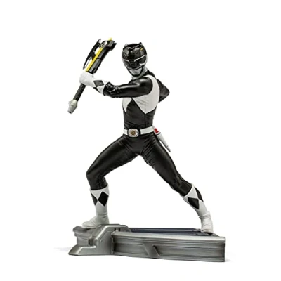 Image of Iron Studios 1:10 Black Ranger BDS Art Power Rangers