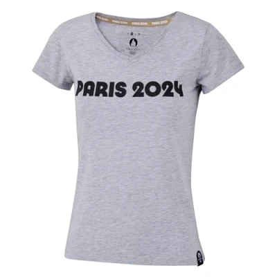 Image of PARIS 2024 Olympic Games Official Collection Women&#039;s T Shirt, grey, S