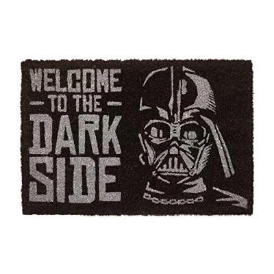 Image of Grupo Erik Star Wars Welcome To The Dark Side Door Mat 15.7 x 23.6 inches 40 60 cm Coconut Coir Eco Friendly 100% Indoor &amp; Outdoor Gifts