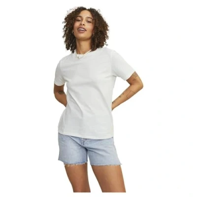 Image of JJXX Women&#039;s Jxisla Ss Reg Linen Tee JRS T Shirt, White, S