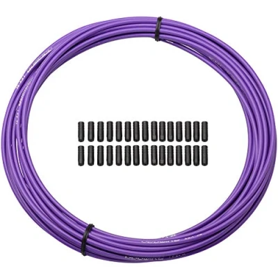 Image of Jagwire Shift Housing 4mm Lex SL Slick Lube (10m) Purple Adult Unisex Spare Parts, Purple, One Size