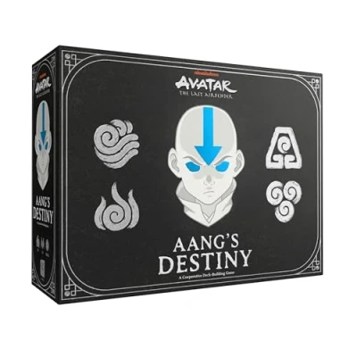 Image of USAopoly Avatar The Last Airbender Aang&#039;s Destiny; A Cooperative Deck Building Board Game Officially Licensed Avatar: Merchandise 2 4 English Ages 10+