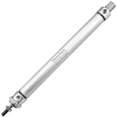 Image of Heschen Pneumatic slim Air Cylinder MAL 20 200 PT1/8 port 20mm Bore 200mm Stroke Double Acting