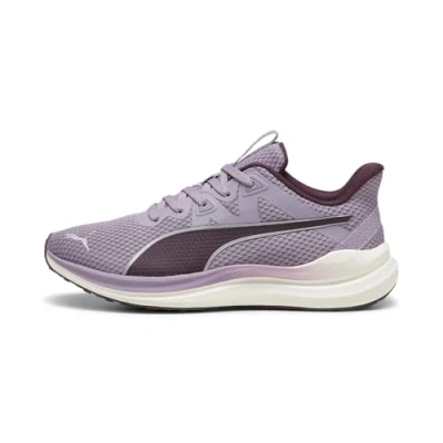 Image of Puma Reflect LITE Neutral running shoes, Women&#039;s, Size: 10, Pale plum/midnight plum Textile/synthetics