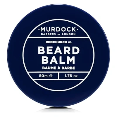 Image of Murdock London Beard Balm Feel Soft, Comfortable &amp; Healthy Facial Hair Skin Made in England 50g