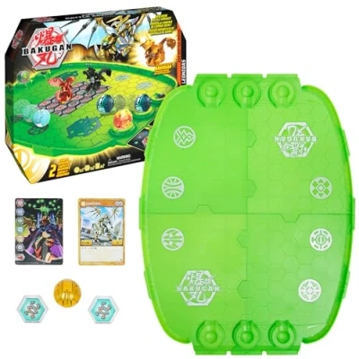 Image of Bakugan Evo Battle Arena, Includes Exclusive Leonidas for Ages 6 and Up, AS SEEN on ROBLOX, NETFLIX POP TV