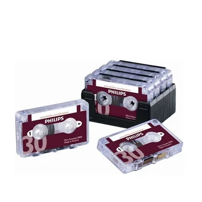 Image of Philips Mini Cassette Dictation 30 Minutes Total 15 per Side LFH005