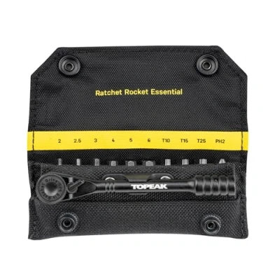 Image of Topeak Ratchet Rocket Essential Lightweight Tool Set with 10 Bits and Carry Bag (Essential 12 Functions)
