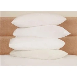 Image of Mitre Essentials Zipped Pillow Protector in White Polypropylene Non Quilted Pack Quantity of 10